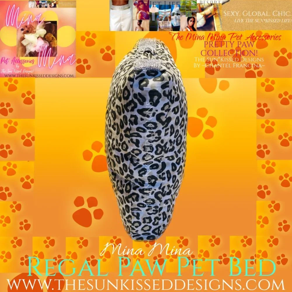 2 Mina Mina Regal Paw Pet Beds By~The Sun*Kissed Designs
